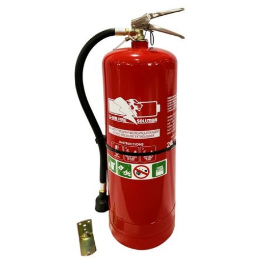 Picture of ENCAPSULATED LITHIUM FIRE EXTINGUISHER 4 LITRE -- (SEE INSTRUCTIONS FOR REGULAR SERVICE CHECKS)
