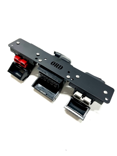 Picture of ORD UNIVERSAL ANDERSON PLUG(S) MOUNTING PLATE SUITS ANDERSON CONNECTOR 244MM L X 40MM W X 2MM