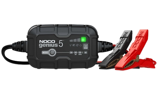 Picture of 6/12V 5AH NOCO GENIUS 5 SMART BATTERY CHARGER - IP65 RATING