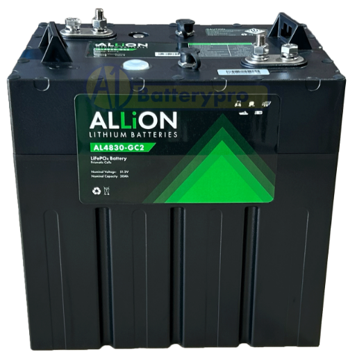 Picture of 48VOLT 30AH ALLION LITHIUM DEEP CYCLE BATTERY - IP67 RATING - DESIGNED TO REPLACE WETCELL GC2 BATTERIES
