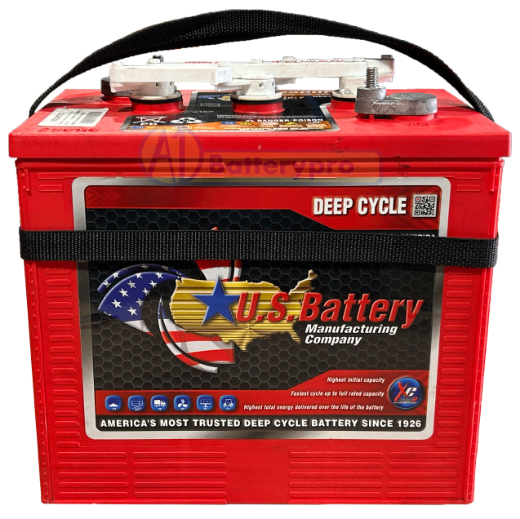 Picture of 6V 280AH DEEP CYCLE US BATTERY - USA MADE - HIGH CAPACITY