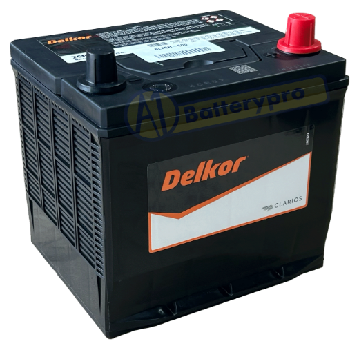 Picture of 26R-500 - 12VOLT 500CCA 45AH DELKOR HEAVY DUTY CALCIUM MAINTENANCE FREE BATTERY - RHP