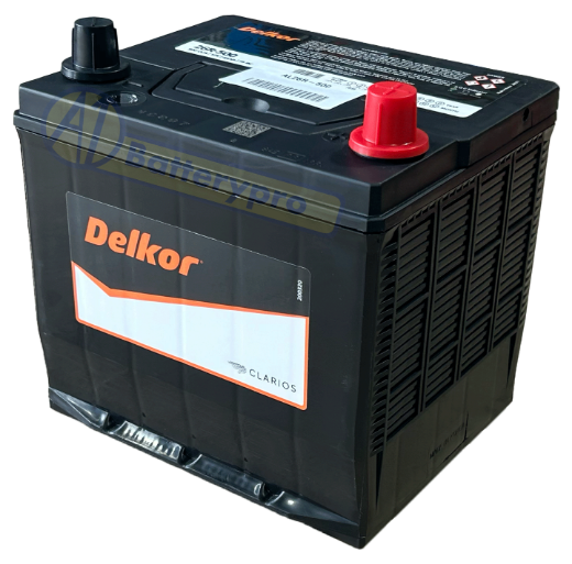 Picture of 26R-500 - 12VOLT 500CCA 45AH DELKOR HEAVY DUTY CALCIUM MAINTENANCE FREE BATTERY - RHP