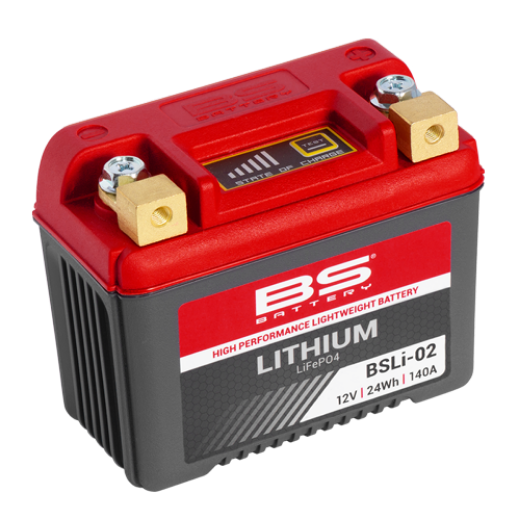 Picture of BS LITHIUM BATTERY 12V 140CCA 24WH - M5 TERMINALS