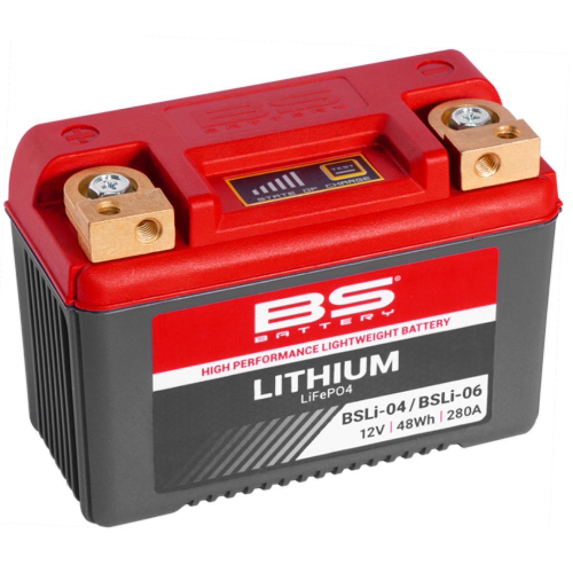 Picture of BS LITHIUM BATTERY 12V 280CCA 48WH - M6 TERMINALS