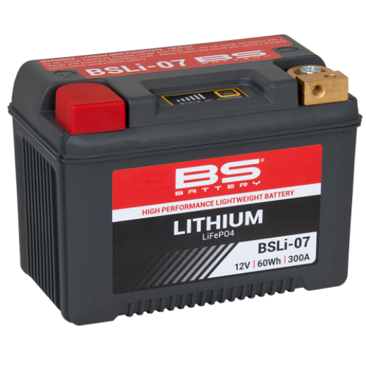 Picture of BS LITHIUM BATTERY 12V 300CCA 60WH - M6 TERMINALS