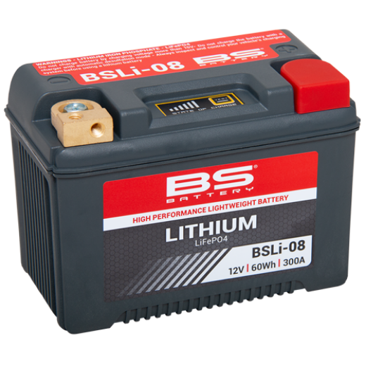 Picture of BS LITHIUM BATTERY 12V 300CCA 60WH - M6 TERMINALS