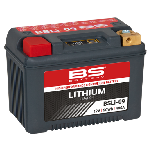 Picture of BS LITHIUM BATTERY 12V 480CCA 90WH - M6 TERMINALS