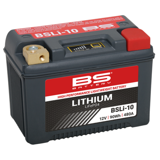 Picture of BS LITHIUM BATTERY 12V 480CCA 90WH - M6 TERMINALS