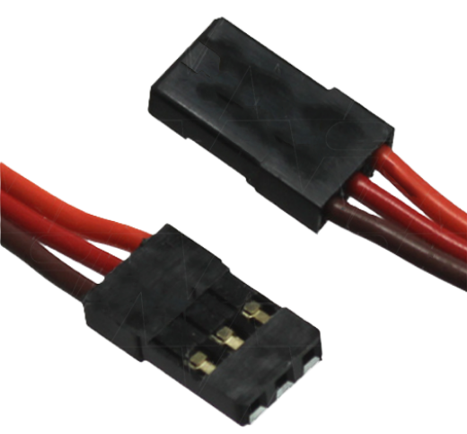 Picture of HR-3UWX-BP4 2500mAh SANYO 4.8V 4 x AA NiMH FLAT PACK C/W JR CONNECTOR R/C HOBBY PACK