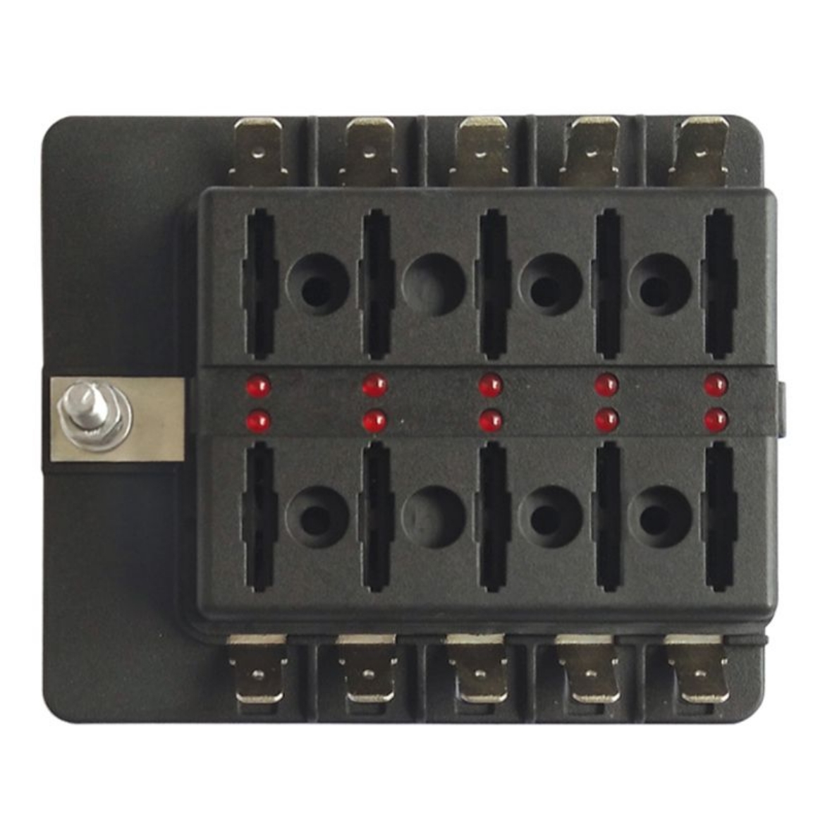 Picture of 10 WAY FUSE BLOCK - WITH COVER