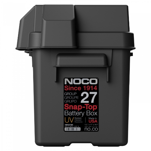 Picture of NOCO BATTERY BOX SNAP-TOP GRP 27 (N70ZZ) H-DUTY PLASTIC