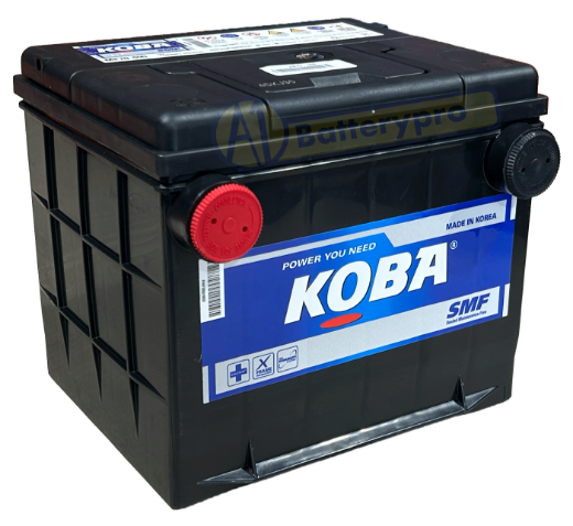 Picture of 70-400 (N50) - 12VOLT 400CCA KOBA BATTERY EXTRA HEAVY DUTY - FRONT POST SCREW IN