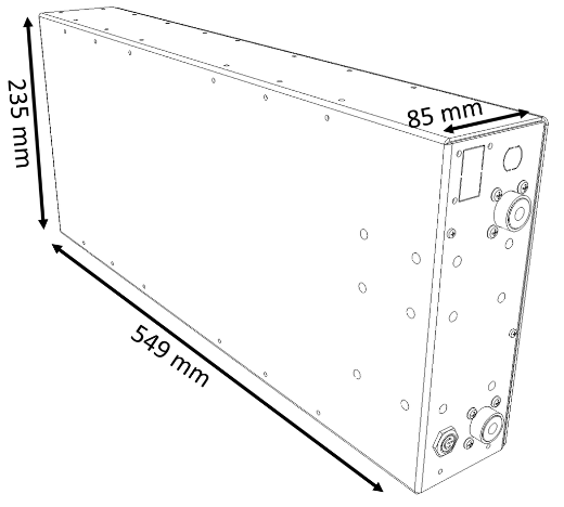 Picture of 12VOLT 150AH SLIMLINE LITHIUM BATTERY