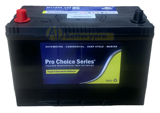 Picture of N70ZZ - 12VOLT 700CCA PRO CHOICE SERIES MAINTENANCE FREE CALCIUM BATTERY