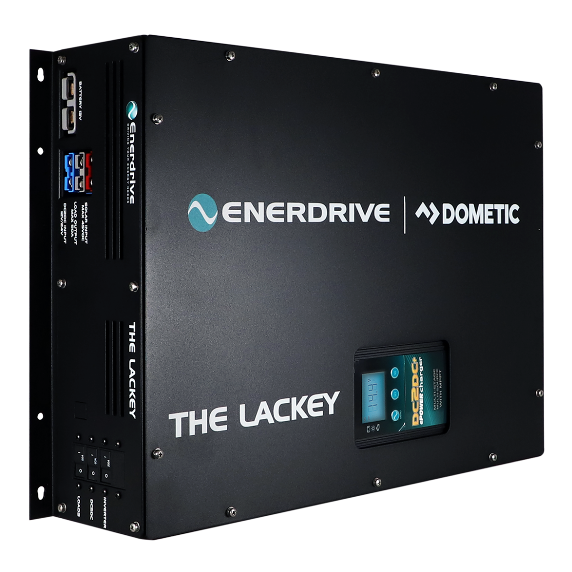 Picture of ENERDRIVE "THE LACKEY" POWER SYSTEM - DC2DC 40+ CHARGER, 12V 2000W AC TRANSFER INVERTER