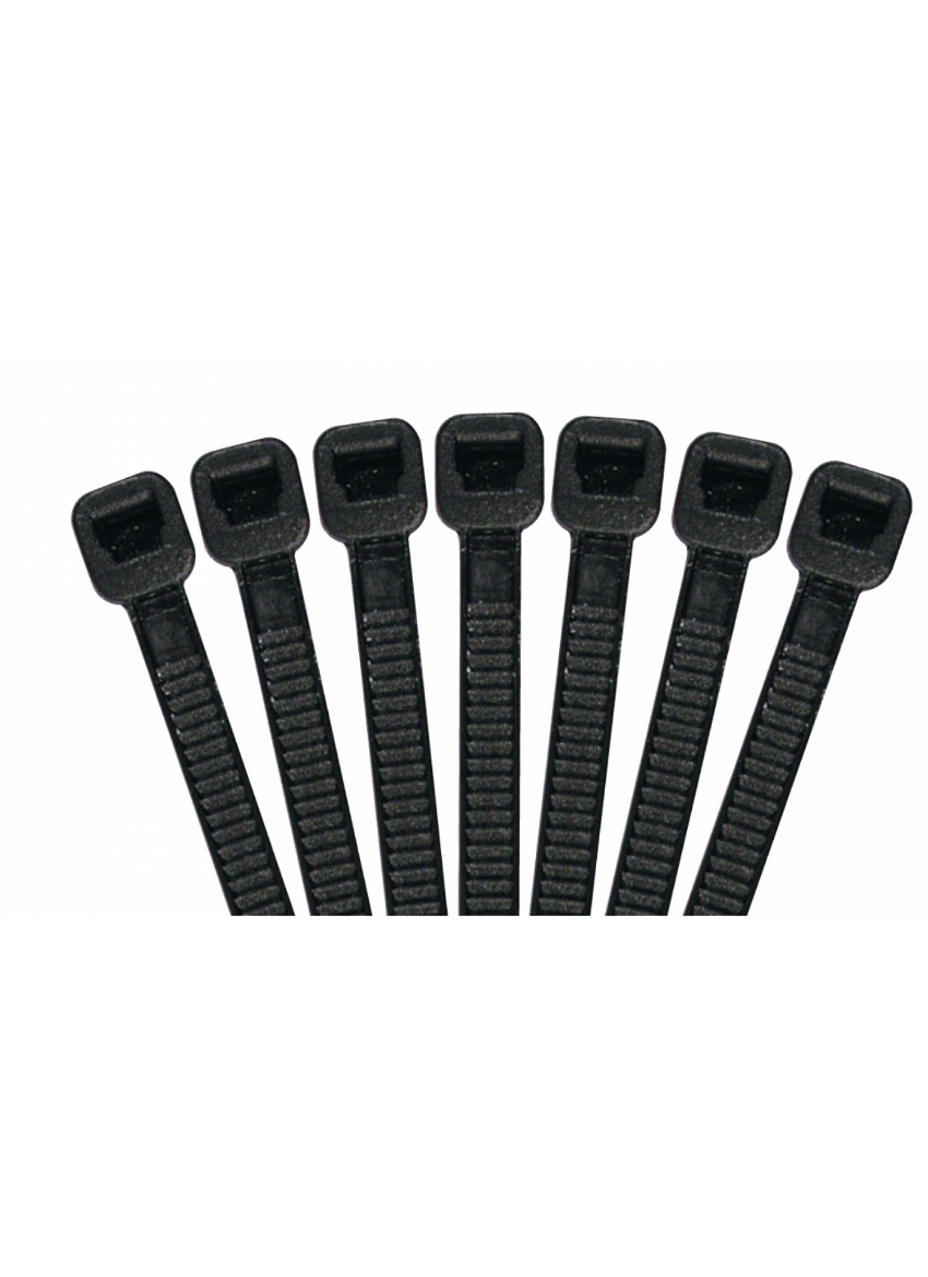 Picture of CABLE TIES HEAVY DUTY 812  X 9MM BLACK - 100 PACK