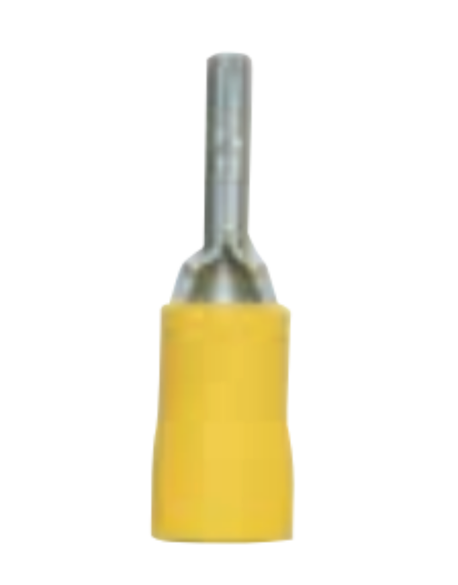 Picture of PRE-INSULATED WIRE PIN TERMINAL YELLOW - 100 PACK