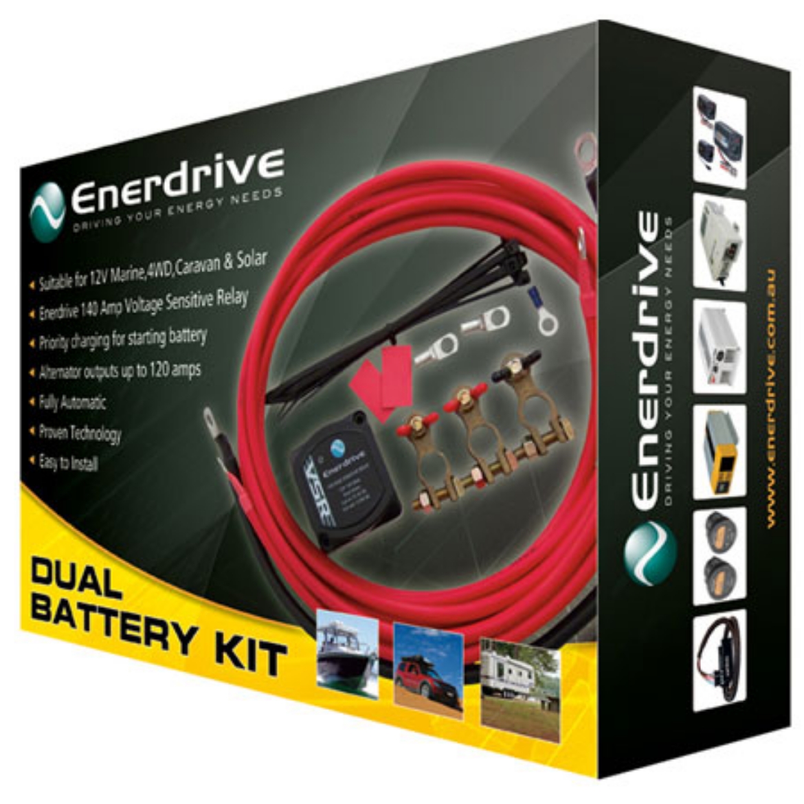 Picture of ENERDRIVE 12V DUAL BATTERY KIT