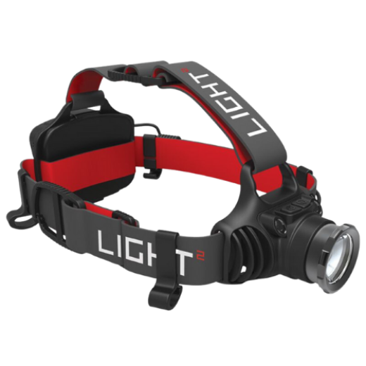 Picture of LIGHT2 RECHARGEABLE LED HEADLAMP TORCH WITH FOCUS ADJUSTMENT & LITHIUM BATTERY