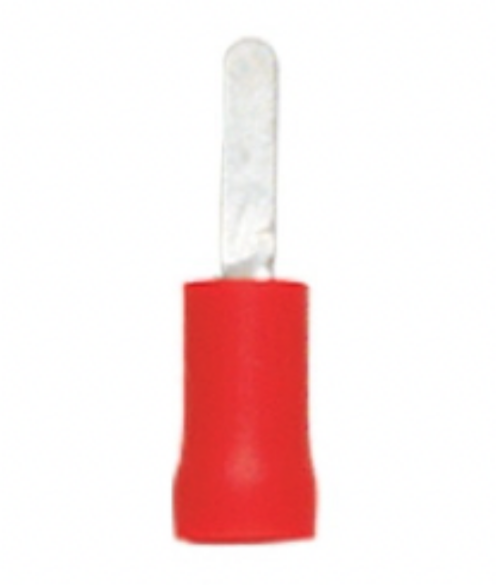 Picture of PRE-INSULATED FLAT BLADE TERMINAL 11.4 X 2.3MM RED - 100 PACK