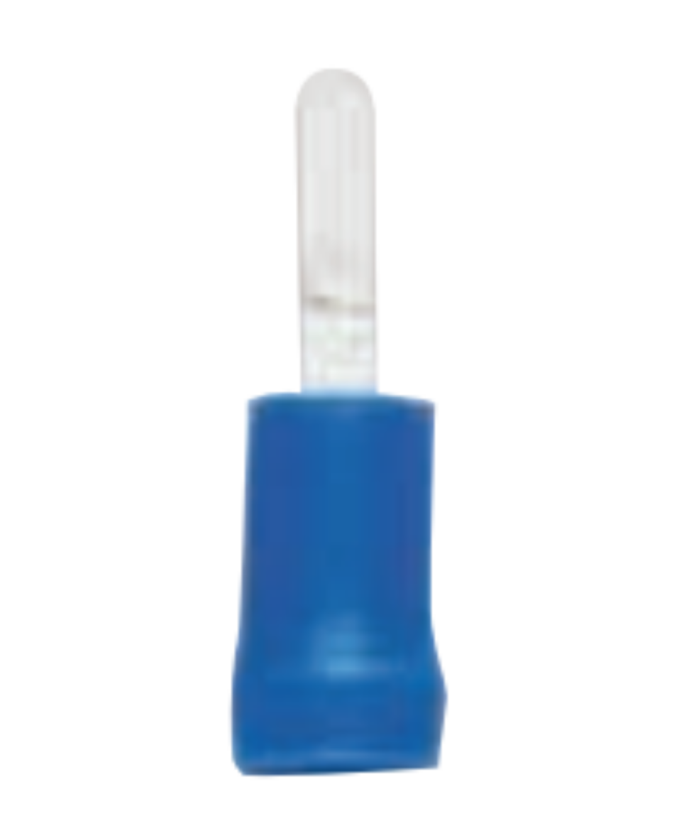 Picture of PRE-INSULATED FLAT BLADE TERMINAL 11.4 X 2.3MM BLUE - 100 PACK